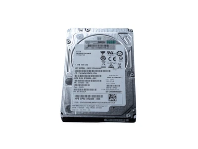 HPE 1.2TB 876938-002 SAS Server 2.5" Hard Drive EG001200JWJNQ - Image 1 of 3