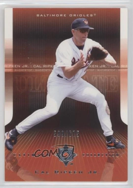 2004 Upper Deck Ultimate Collection /675 Cal Ripken Jr #8 HOF - Image 1 of 2