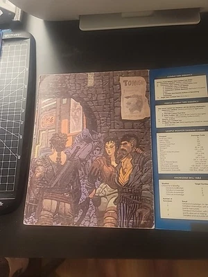 Shadowrun FASA RPG - GM Screen - Fold Out 3 panels-  No. 7902 1992 - Image 1 of 4
