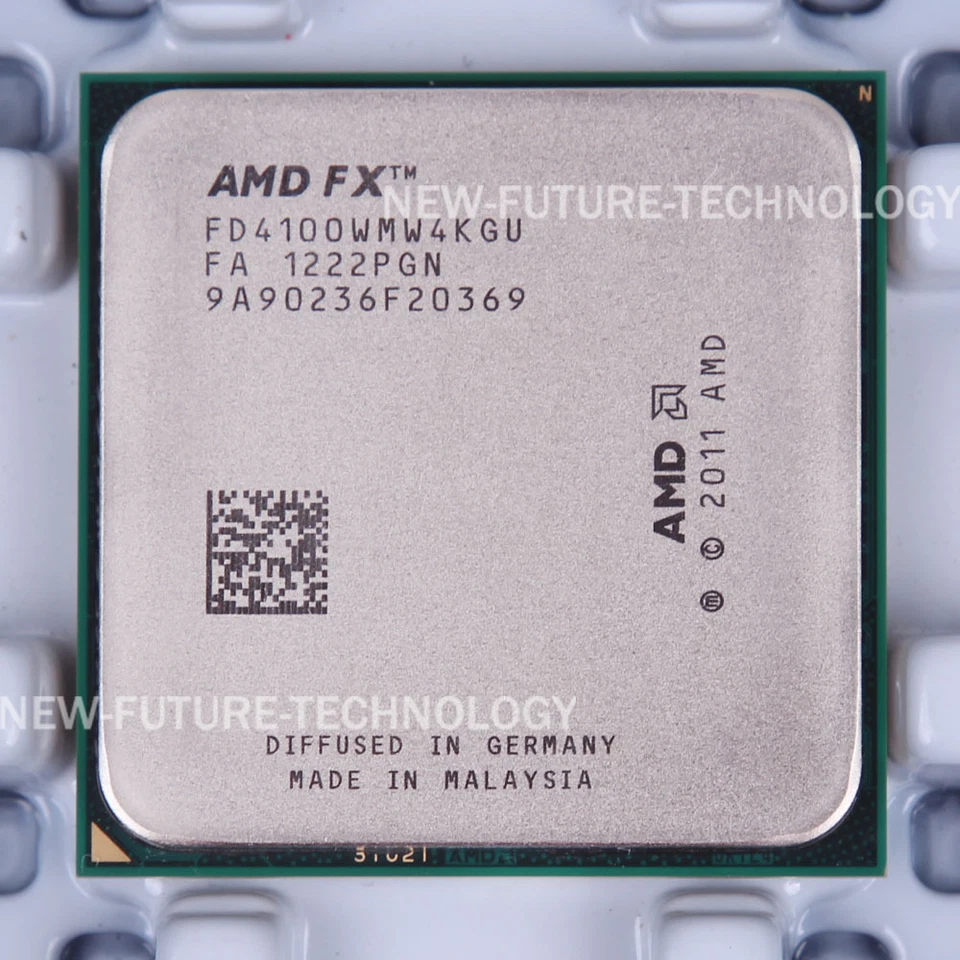 AMD FX-Series FX 4100 (FD4100WMW4KGU) CPU 600 MHz Processor 3.6 GHz Socket AM3 - Image 1 of 1