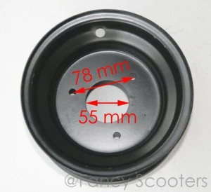 7" ATV Rim for Tire 16 x 8.00-7 (3 Holes) in black color PART12238 - Picture 1 of 6
