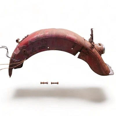 Harley Panhead 1959 Knucklehead FL Flh Duo Glide OEM *2711A guardabarros trasero  Foto 1 de 4