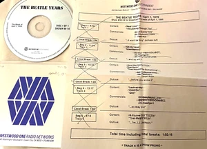4/1/96 JJ JACKSON HOSTS BEATLE YEARS APRIL 1, 1970, 12 TUNES/IN DEPTH INTERVIEWS - Imagen 1 de 1