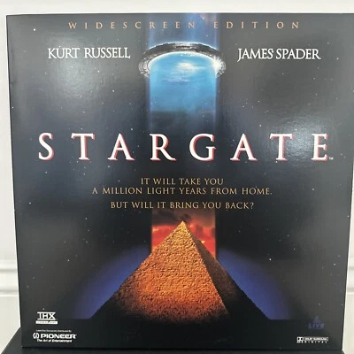 STARGATE (2 Laserdiscs, 1995) Widescreen Ed. Stars Kurt Russell and James Spader - Image 1 of 4