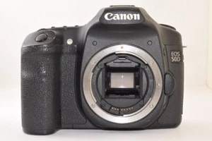 CANON EOS 50D BODY DIGITAL SLR CAMERA 15.1-MEGAPIXEL CMOS FOR PARTS NOT WORKING - Picture 1 of 10