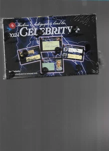 2024 HISTORIC AUTOGRAMME CELEBRITY + BOX (4 BAS Authenticated Cut Autos) - Bild 1 von 3