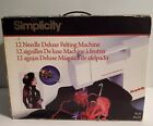 Simplicity 12 Needle Deluxe Felting Machine Complete In Box Euc