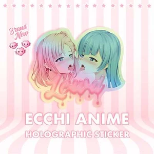 Ecchi Anime Holographic Sticker - Bild 1 von 1