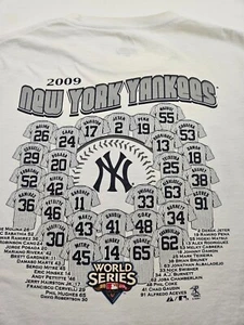 New York Yankees 2009 World Series Majestic Herren T-Shirt 2XL weiß *lesen - Bild 1 von 9