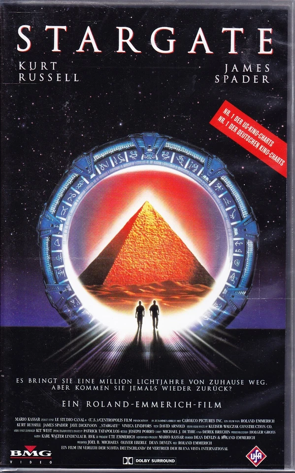 VHS Stargate - Das Tor zum Universum - Kurt Russell, James Spader  UFA - NEU/OVP - Bild 1 von 2