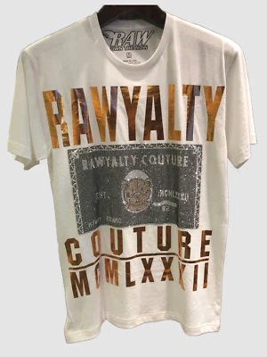 CAMISETA RAWYALTY RICH AS BLANCA CON OSO DE PELUCHE Foto 1 de 4