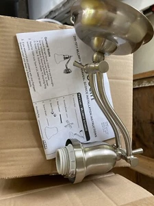 Robern Fairhaven 1‑Light Armed Sconce Brushed Nickel. Brand New, See Pics Color - Picture 1 of 7