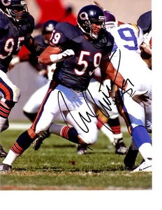 Ron Rivera 1985 Chicago Bears autografo firmato 8x10 foto calcio comandanti b - Foto 1 di 1