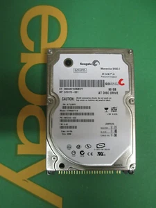Seagate 80GB IDE PATA 2.5 Laptop Hard Disk Drive HDD ST9808211A (I9-C) - Picture 1 of 8