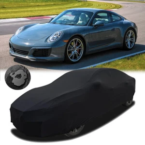 Car Cover Satin Stretch Dust Rain Waterproof Outdoor Fit For Porsche 911 928 968 - Picture 1 of 11