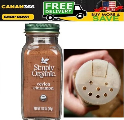Цейлонская молотая корица, 2,08 унции, органический порошок корицы без ГМО - Изображение 1 из 4
