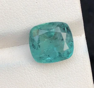 5.98 Carat Natural cut Blue Tourmaline, loose Gemstone from Afghanistan - Picture 1 of 5