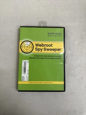 Webroot Spy Sweeper (Windows 98 SE, 2000, Me, XP) MINT CD W/ KEY - Image 1 of 3