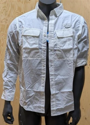 Columbia Cascades Explorer Omni Shield 30 UPF Men's Long Sleeve Shirt - Medium - Image 1 of 4