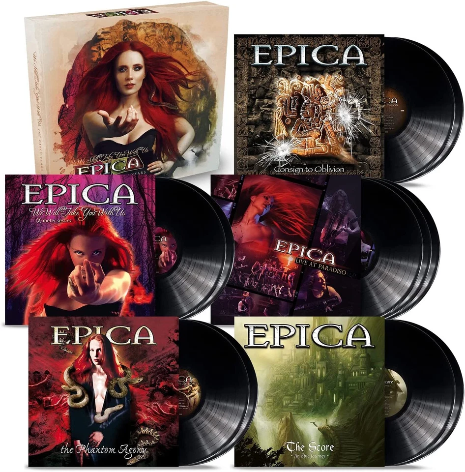 Epica-We Still Take You With US - the Early Years 1 (2022) 11 LP Vinyl Pre-order Foto 1 de 1