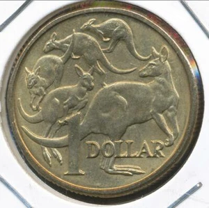 Australia 1985 One Dollar $1 Elizabeth II (Mob of Roos) - Uncirculated - Picture 1 of 3