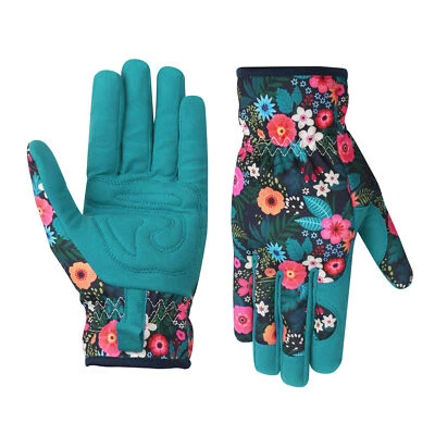 Leather Work Gloves Gardening Thorn Proof Gloves Garden Planting Pruning Weeding - Image 1 of 4