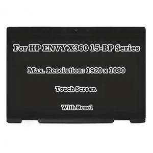 15.6'' FHD LCD Touch Screen Digitizer Display Assembly for HP ENVY x360 15-bq0xx - Picture 1 of 5