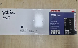 Black Mimaki SS21 440ml Tintenpatrone 90% voll mit Chip O/Date K05 - Bild 1 von 1