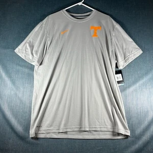 Nike Mens Shirt Gray Orange Tennessee Volunteers Short Sleeve Pullover Size 2XL - Picture 1 of 11