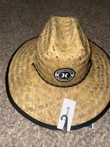 Hurley Supply California Usa Straw Hat One Size - Picture 1 of 2