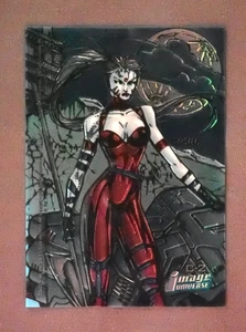 IMAGE UNIVERSE FOUNDERS SERIES CLEARZONE INSERT #C-2 ZEALOT 1995 TOPPS - Picture 1 of 2