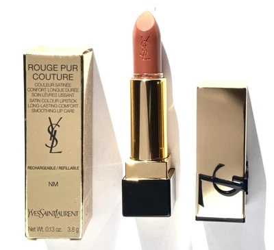 Lápiz labial color satinado Yves Saint Laurent Rouge Pur Couture casi nuevo N... - Imagen 1 de 4