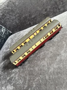 Triang OO Gauge R224 BR Main Line Restaurant Car Crimson & Cream 2401/m2001 X2 - Picture 1 of 11