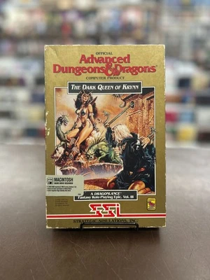 AD&D The Dark Queen of Krynn - SSI - VINTAGE MACINTOSH - Image 1 of 4