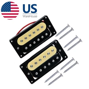 Zebra Faced Double Coil Humbucker Pickup per chitarra elettrica LP Les Paul - Foto 1 di 7