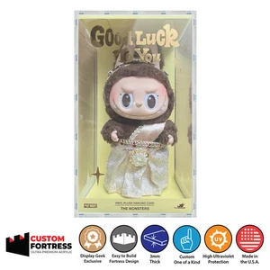 Individuelle Acryl Hartschale für VIEL GLÜCK FÜR SIE LABUBU HÄNGENDE KARTE Pop Mart Box - Bild 1 von 6