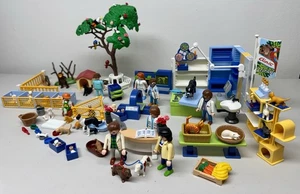 Playmobil Tierklinik Kinderzimmer Operationssaal Tierarzt Hund Katze Hase Konvolut - Bild 1 von 14