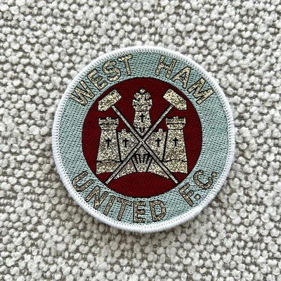 GENUINE VINTAGE WEST HAM UTD FA PREMIER LEAGUE CLUB SEW ON CLOTH PATCHES BADGES - image 1 of 2