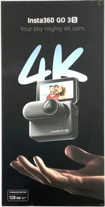 Insta360 GO 3S Action Camera - 128GB - Midnight Black - Picture 1 of 13