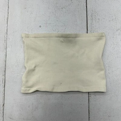 Intimates Free People Cream Amelia Strapless Cropped Bandeau  Bra Women's Size M - Image 1 of 4