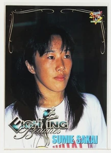 Tarjeta coleccionable de lucha libre profesional para mujer SUMIE SAKAI - 2000 Limited BBM - Imagen 1 de 3