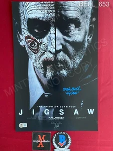 Puzzle Tobin Bell seghetto autografato firmato 11x17 foto Beckett COA horror - Foto 1 di 7