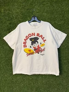 Vintage Dragonball Z T Shirt XL White Goku Piccolo Anime 90s - Picture 1 of 5