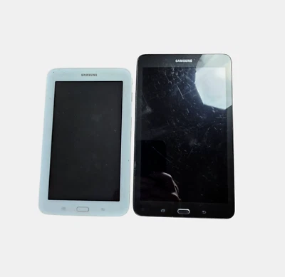 2 Tabletas Samsung Galaxy Tab E Lite SMT113, Galaxy Tab E 8 Blanco Negro Sin probar Foto 1 de 4