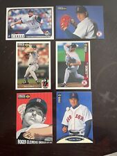 Mixed Lot Of 6 Upper Deck Collectors Choice Roger Clemens Baseball Cards
