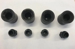4x Rubber Door Retainer Catch Stop Horsebox Tractor Lorry Truck Trailer Farm etc - Picture 1 of 4
