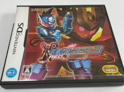 Ryuusei no RockMan 3 Red Joker Nintendo DS NDS Japanese ver Tested - Image 1 of 3