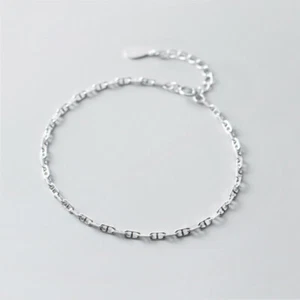 Real 925 Sterling Silver Necklace Italian 3.5mm Marina Chain Thick 6.5-30" Gift - Picture 1 of 6