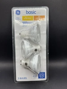 = GE Basic 50-Watt EQ 6W Soft White Dimmable LED Light Bulb 3 Pack - Picture 1 of 4