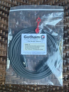Gotham GAC-3 Classic Microphone Cable Assembly 10 foot - Picture 1 of 2